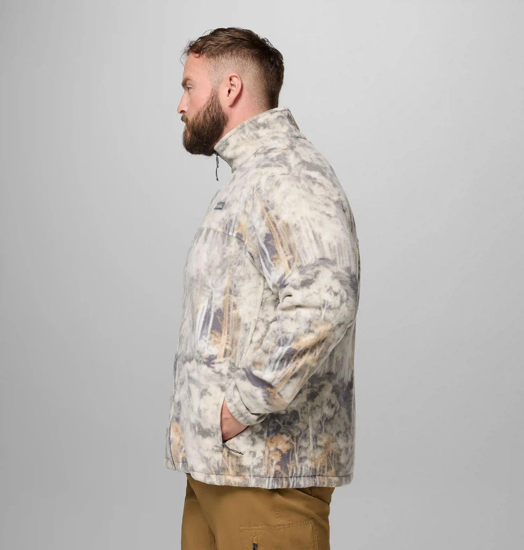 Men's Steens Mountain Printed Fleece Jacket - Big