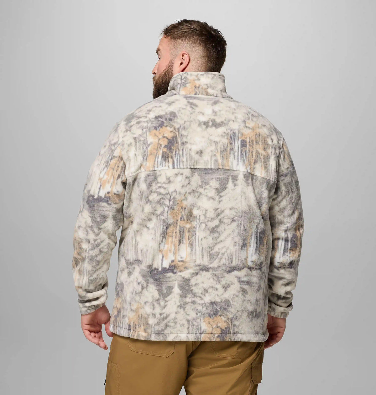 Men's Steens Mountain Printed Fleece Jacket - Big