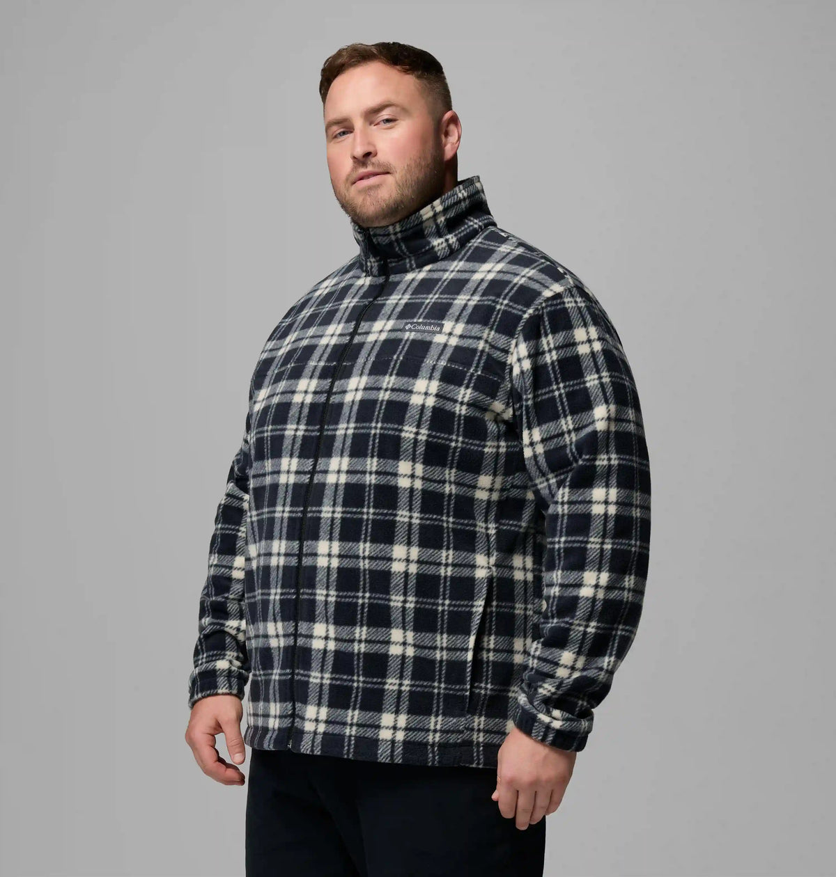 Men's Steens Mountain Printed Fleece Jacket - Big