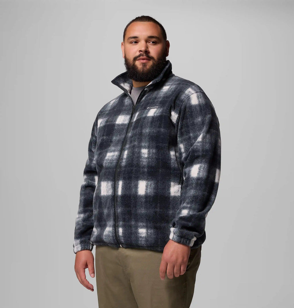 Men's Steens Mountain Printed Fleece Jacket - Big