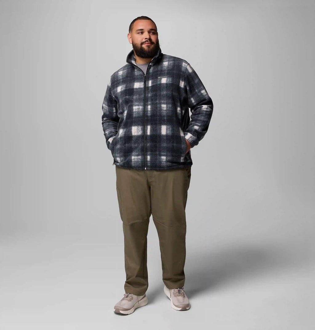 Men's Steens Mountain Printed Fleece Jacket - Big