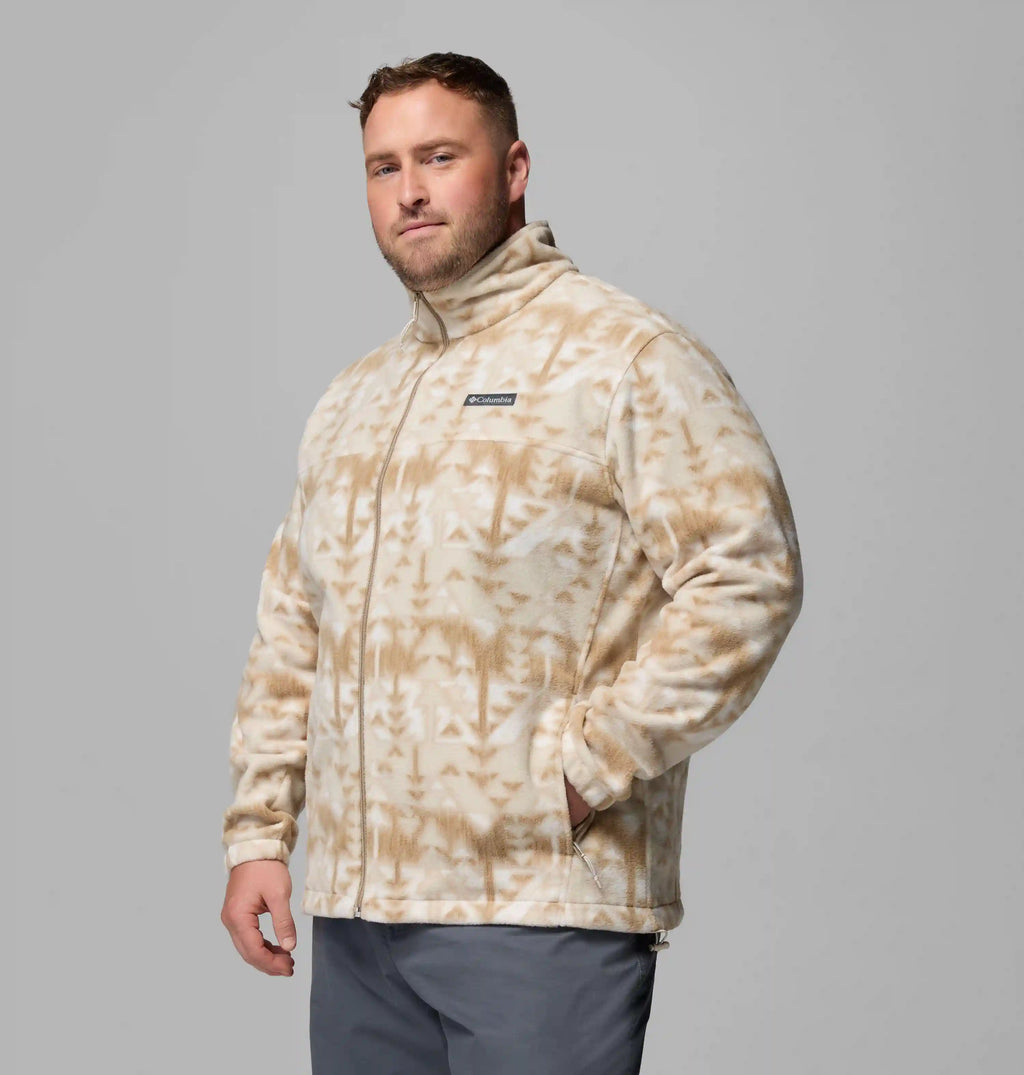 Men's Steens Mountain Printed Fleece Jacket - Big