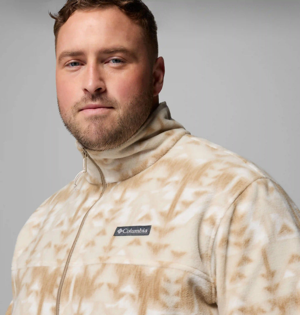 Men's Steens Mountain Printed Fleece Jacket - Big