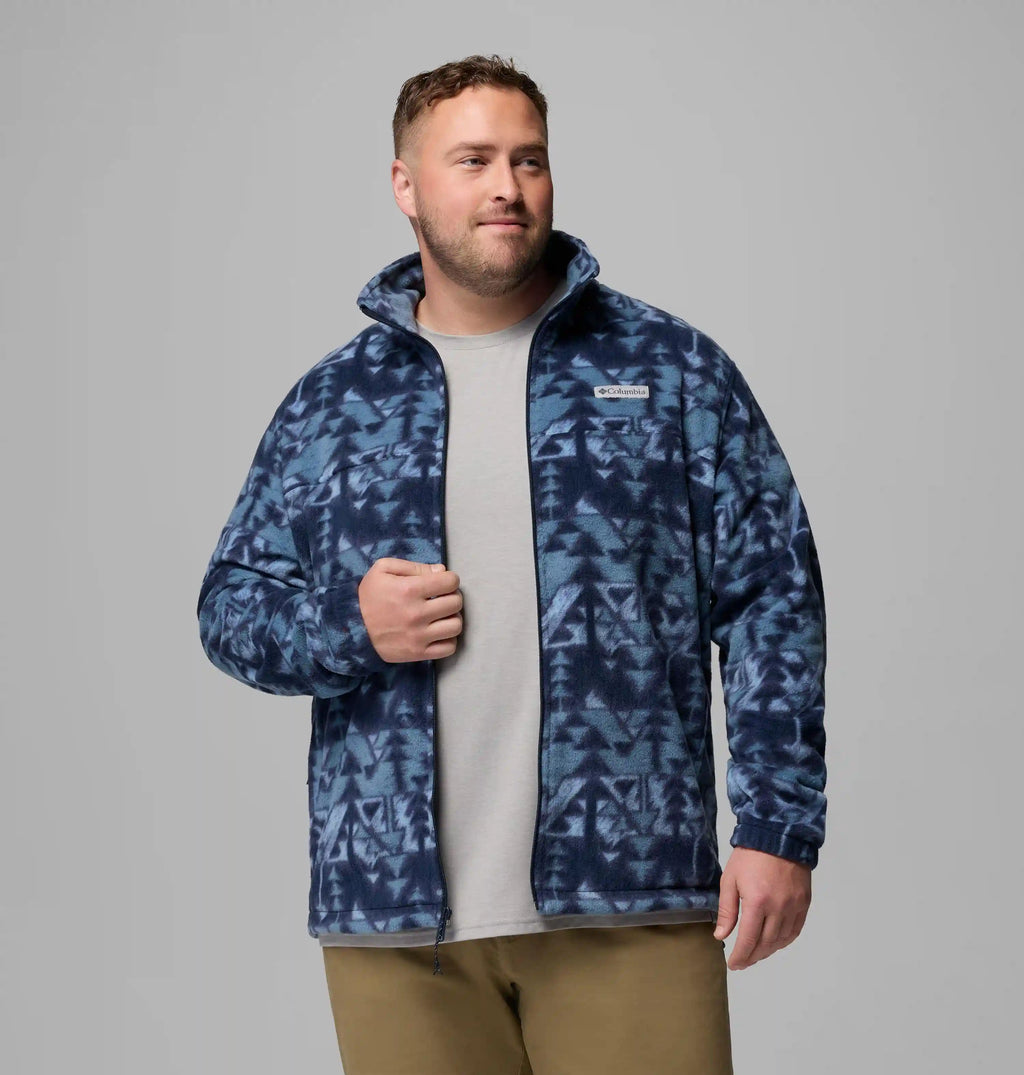 Men's Steens Mountain Printed Fleece Jacket - Big