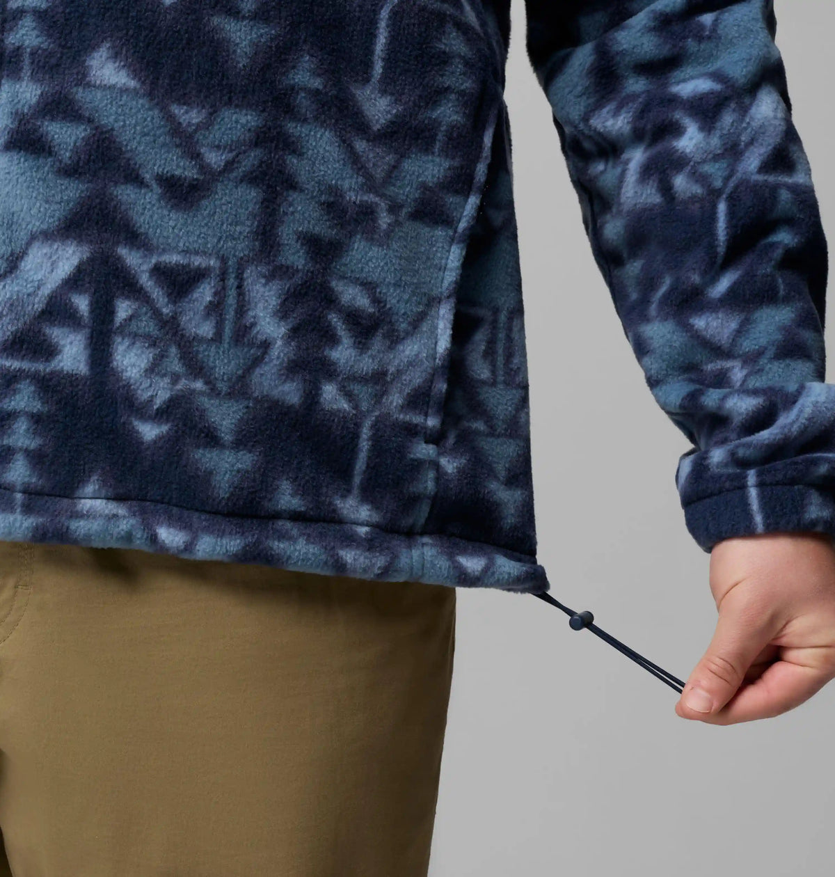 Men's Steens Mountain Printed Fleece Jacket - Big