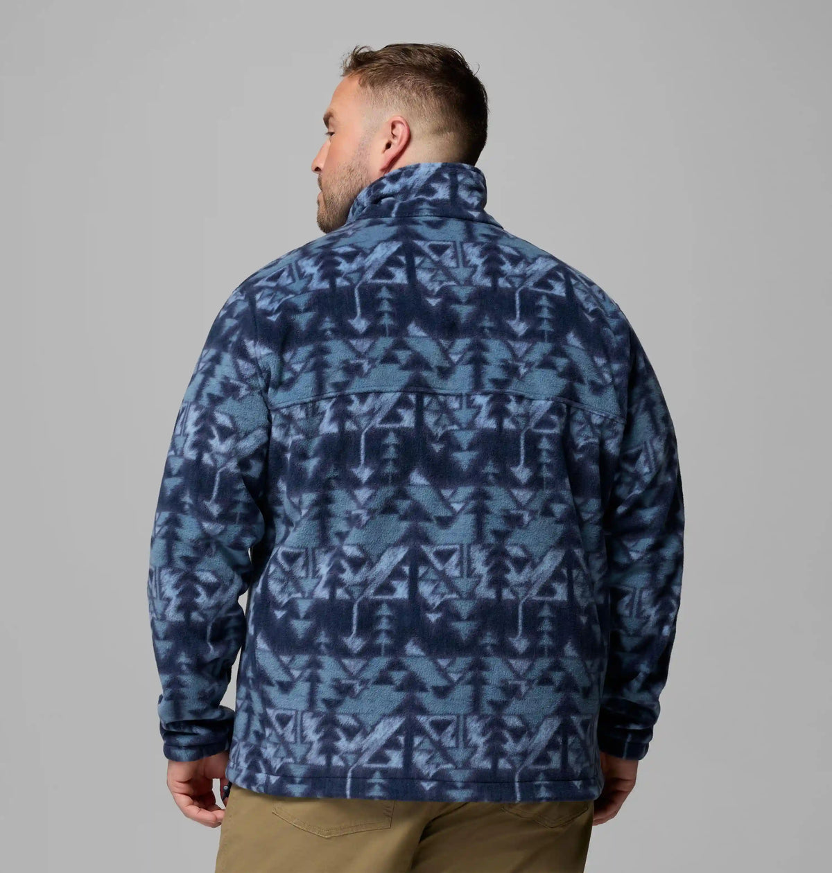 Men's Steens Mountain Printed Fleece Jacket - Big