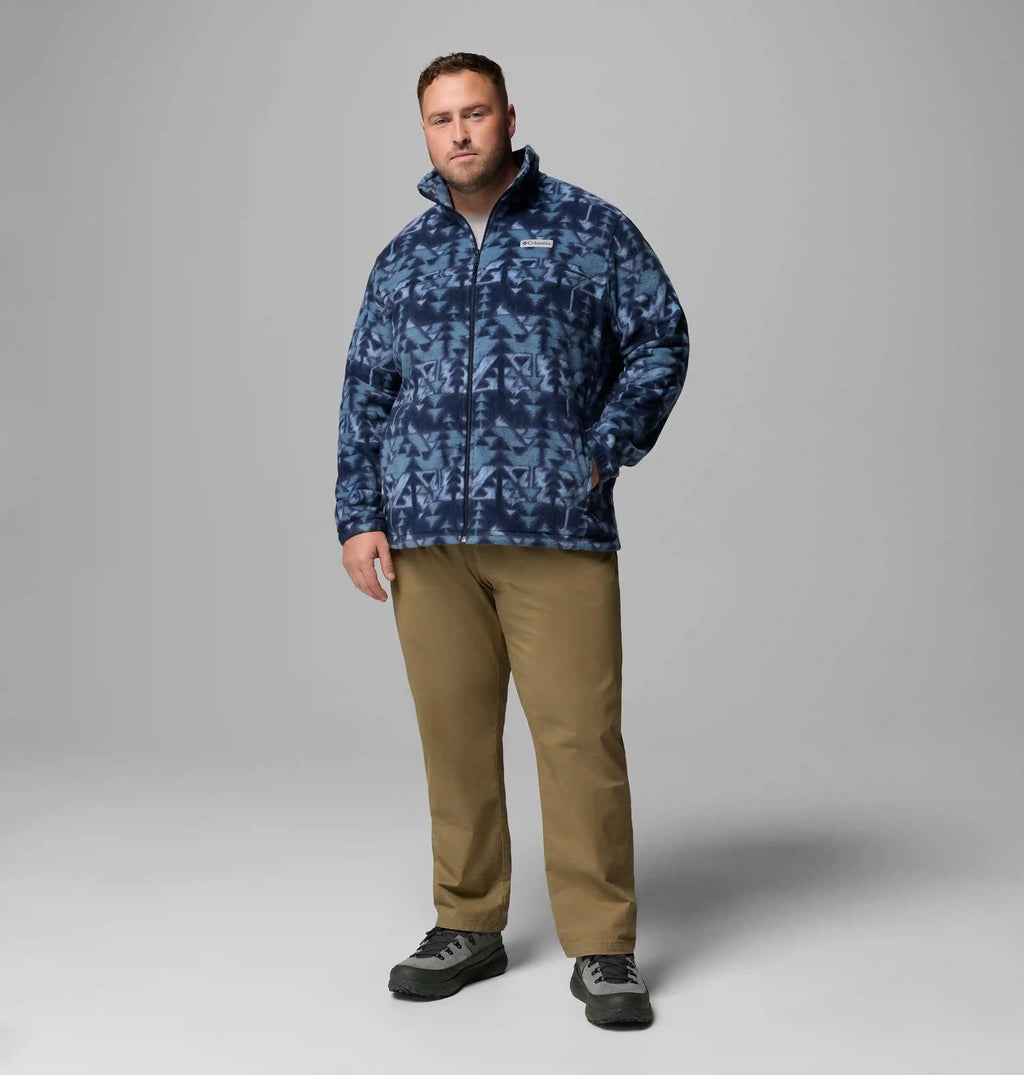 Men's Steens Mountain Printed Fleece Jacket - Big