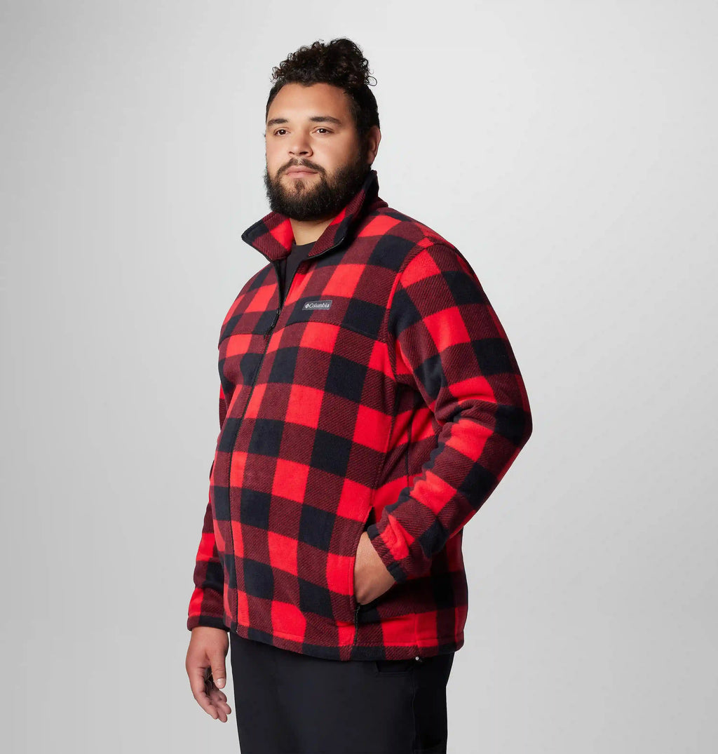 Men's Steens Mountain Printed Fleece Jacket - Big