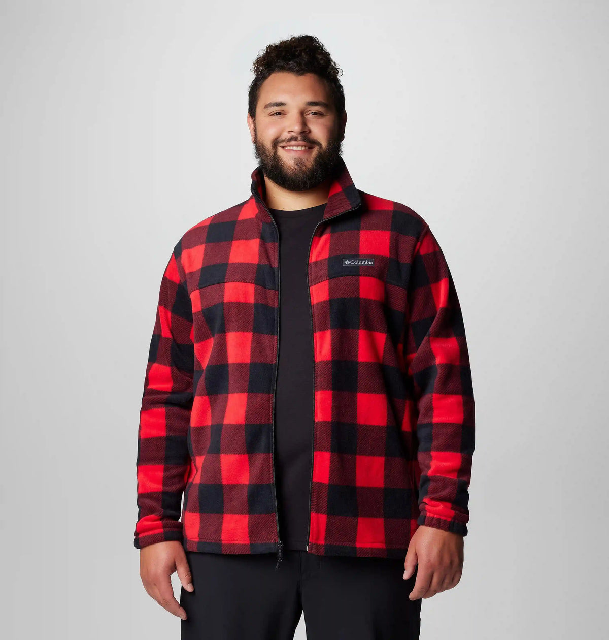 Men's Steens Mountain Printed Fleece Jacket - Big