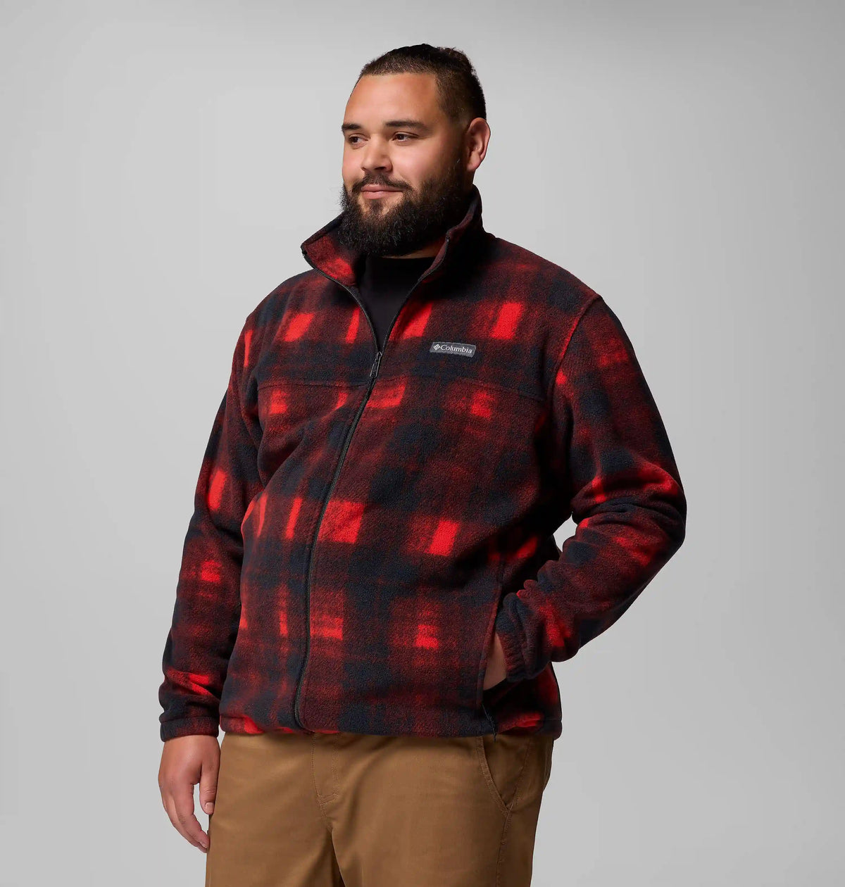 Men's Steens Mountain Printed Fleece Jacket - Big