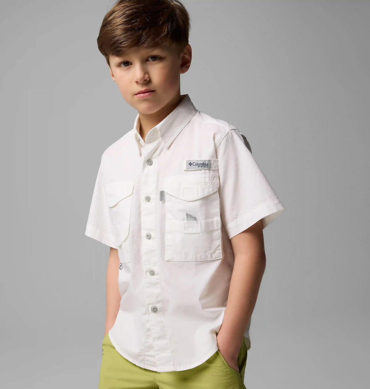 Boys’ PFG Bonehead Short Sleeve Shirt