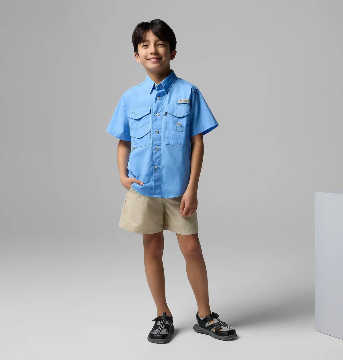 Boys’ PFG Bonehead Short Sleeve Shirt