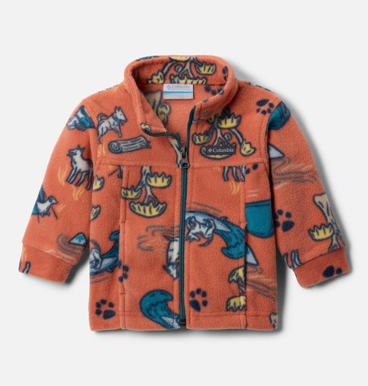 Boys' Infant Zing III Printed Fleece Jacket