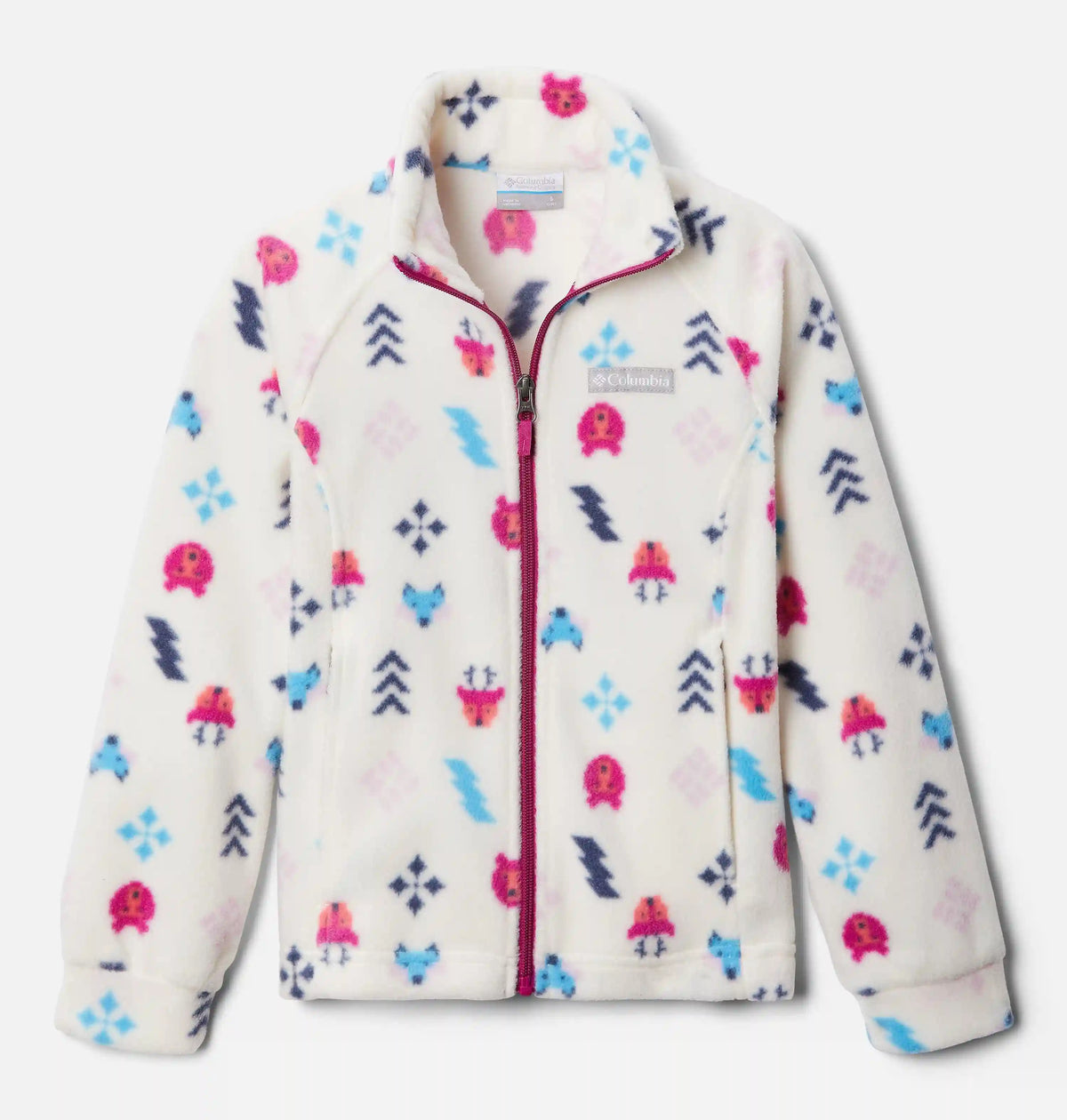 Girls' Benton Springs II Printed Fleece Jacket