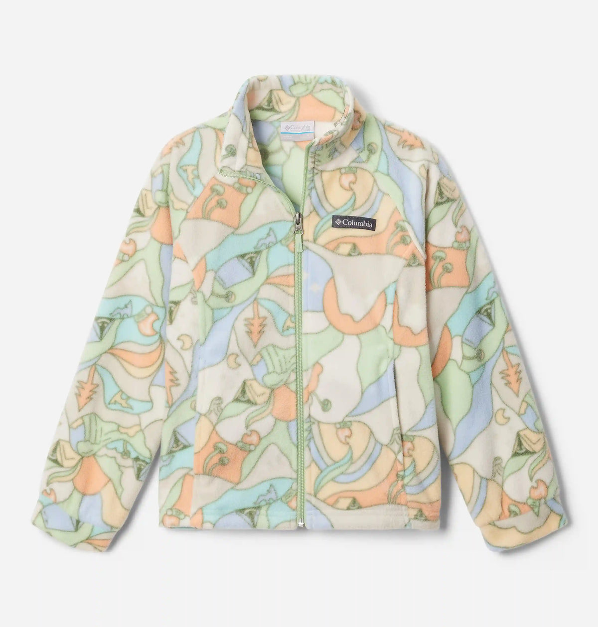Girls' Benton Springs II Printed Fleece Jacket