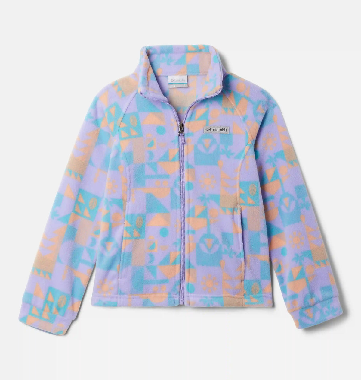 Girls' Benton Springs II Printed Fleece Jacket