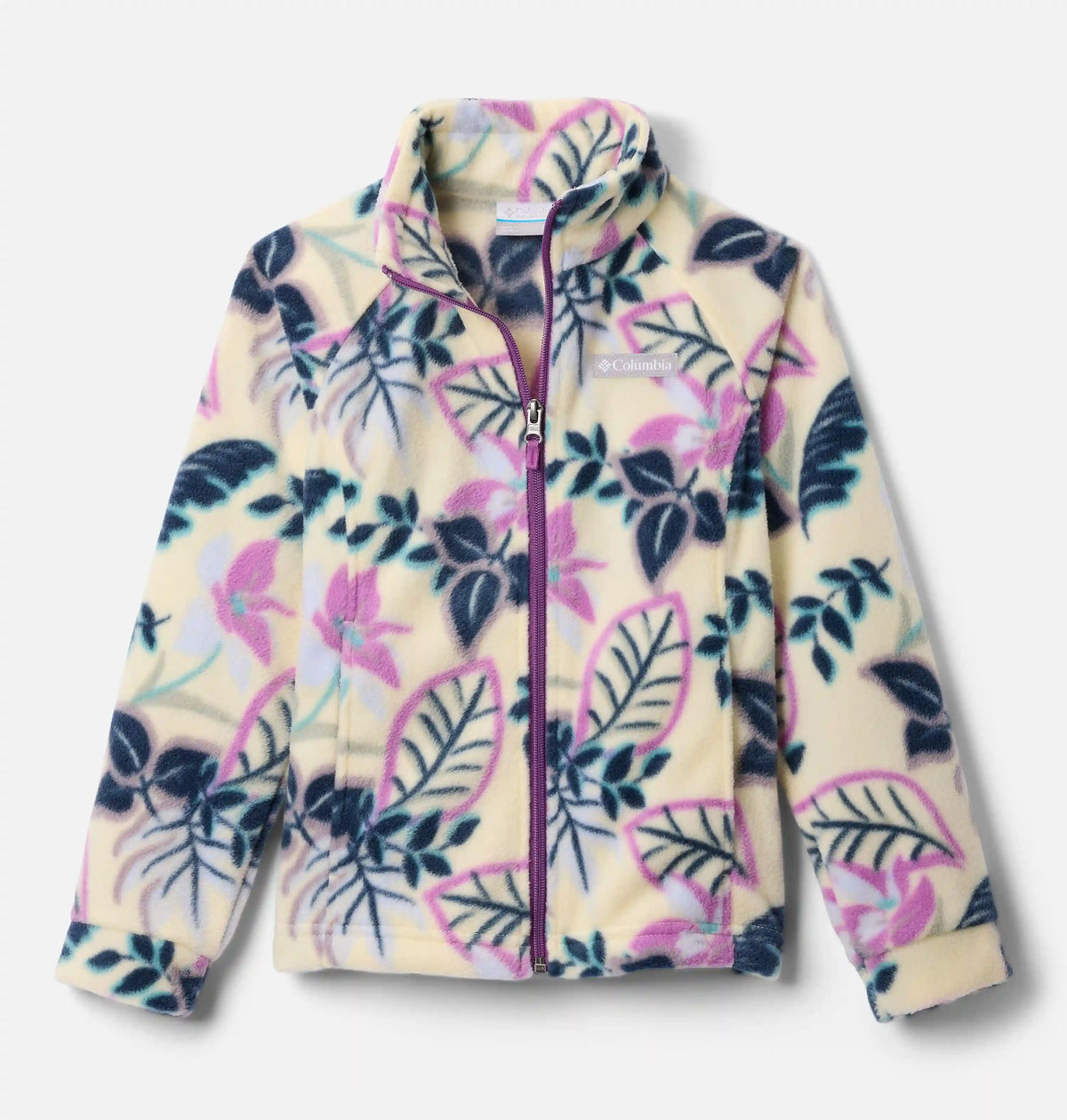 Girls' Benton Springs II Printed Fleece Jacket