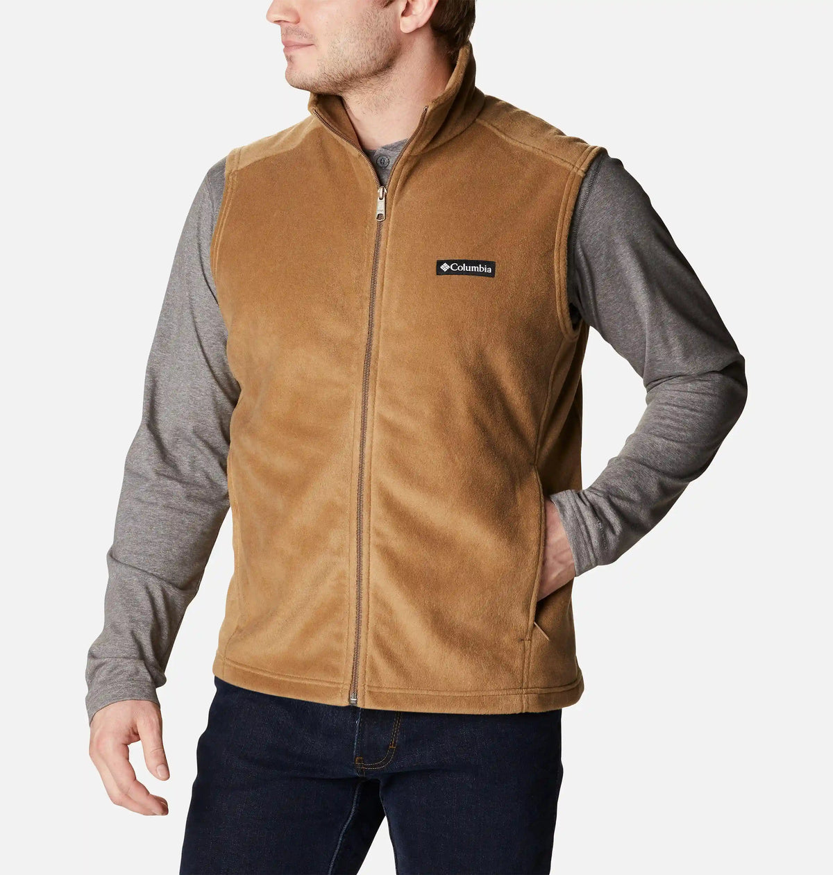 Men's Steens Mountain Fleece Vest - Tall