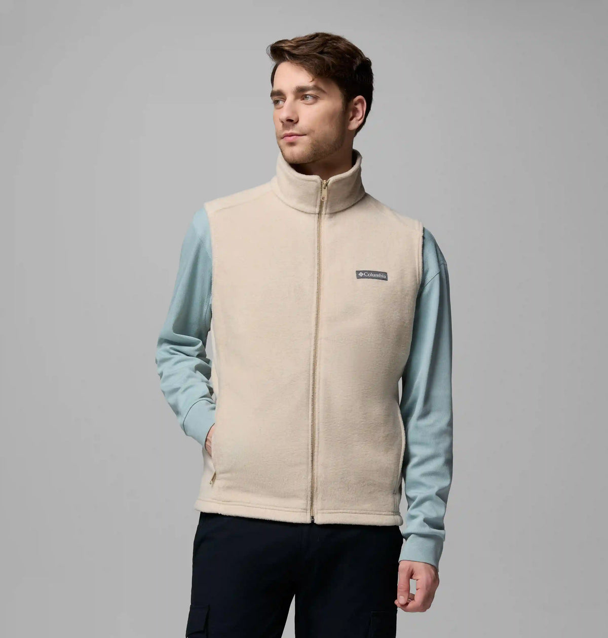 Men's Steens Mountain Fleece Vest - Tall