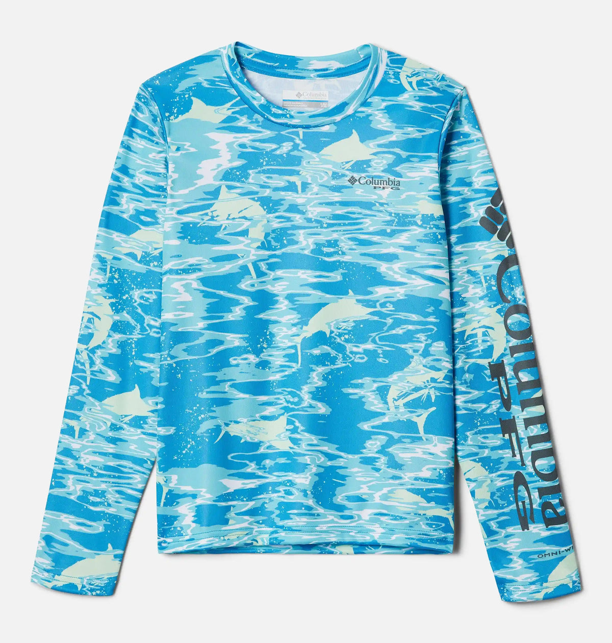 Kids' PFG Super Terminal Tackle Long Sleeve Shirt