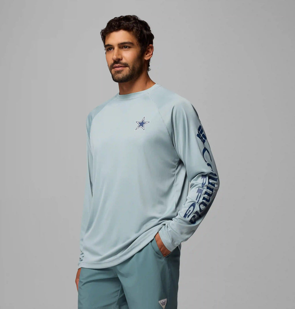 Men's PFG Terminal Tackle Long Sleeve Shirt - Dallas Cowboys