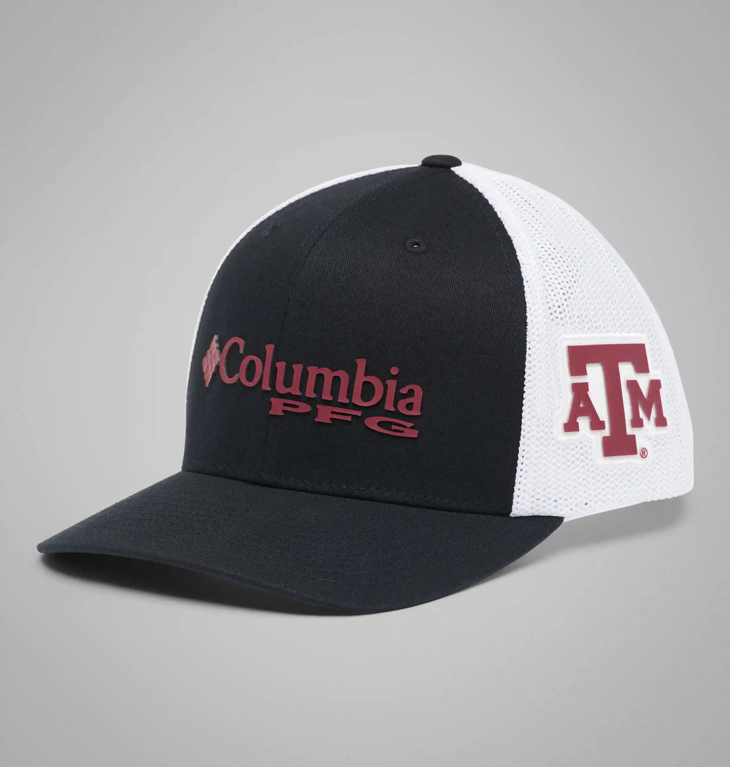 PFG Mesh Snap Back Ball Cap - Texas A&M