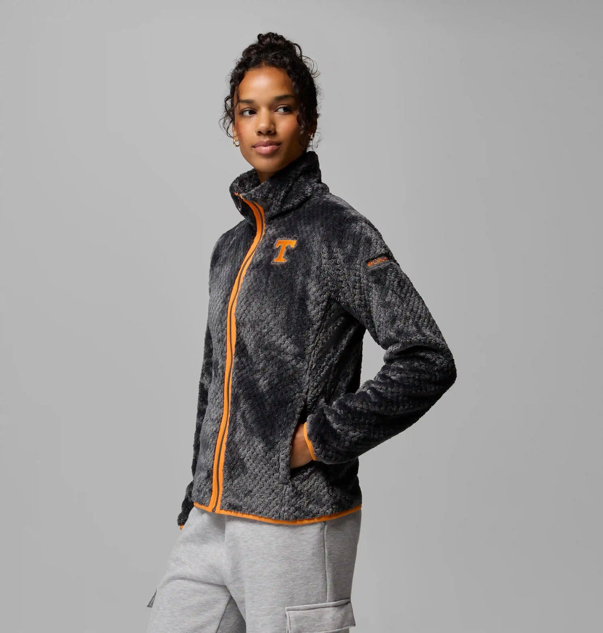 Women's Collegiate Fire Side II Sherpa Full Zip Fleece - Tennessee