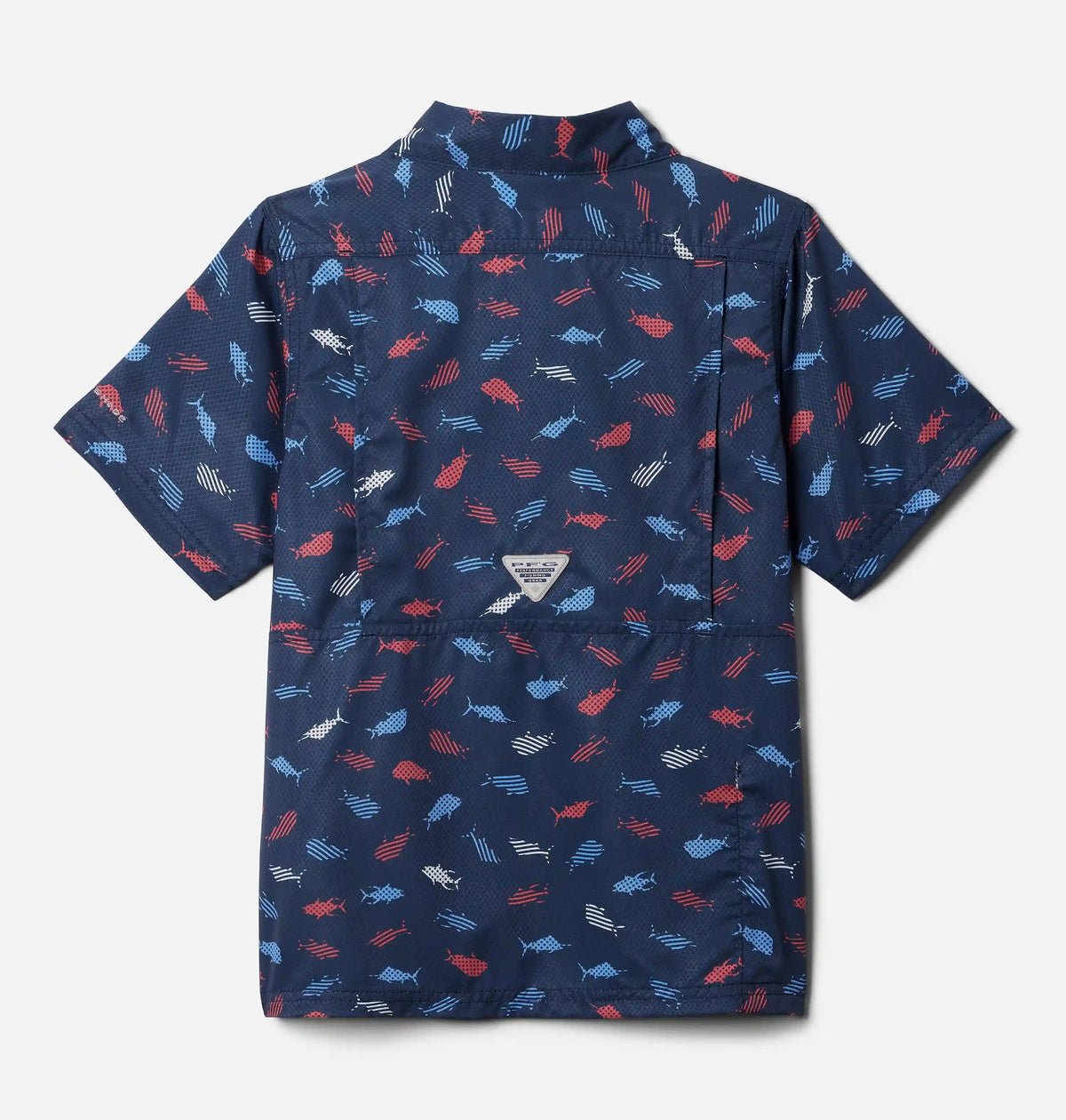 Boys' PFG Super Slack Tide Short Sleeve Camp Shirt