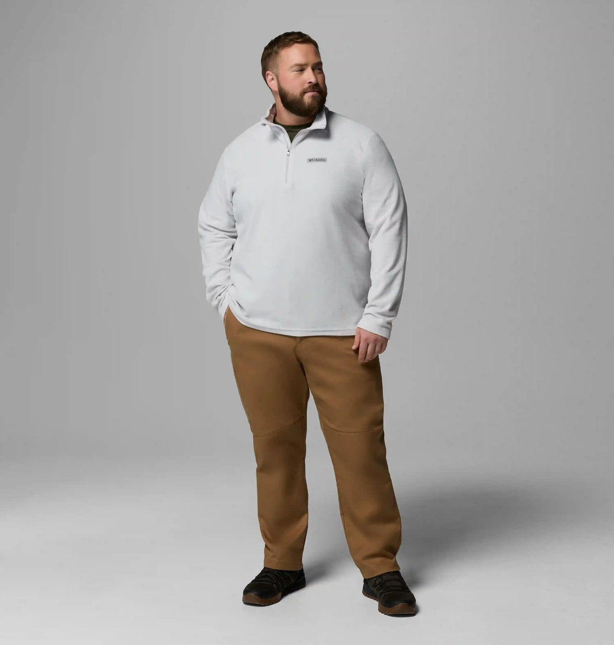 Men's Lake Aloha Half Zip Fleece Pullover - Big