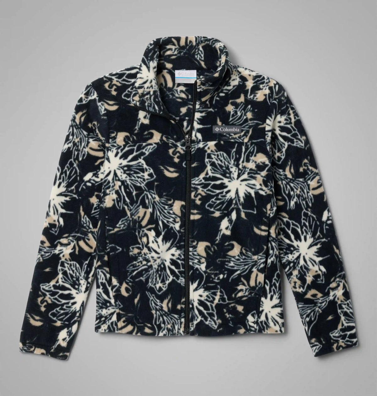 Girls' Castle Dale Printed Full Zip Fleece Jacket