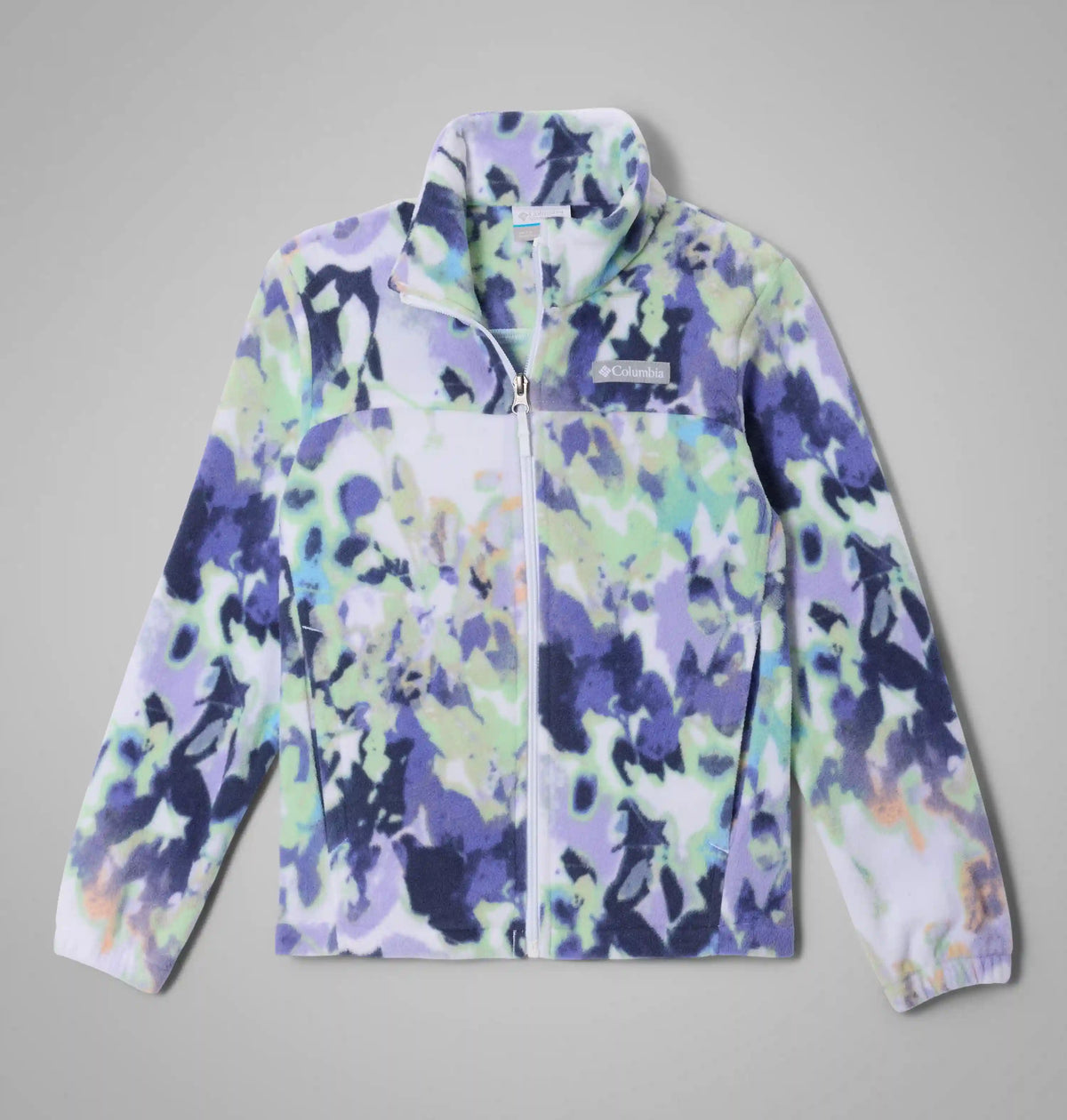 Girls' Castle Dale Printed Full Zip Fleece Jacket