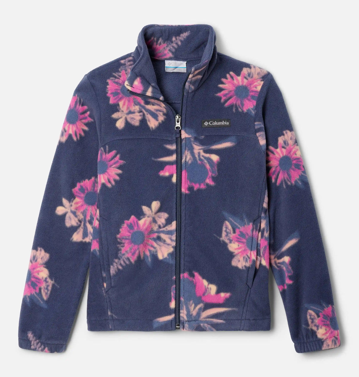 Girls' Castle Dale Printed Full Zip Fleece Jacket