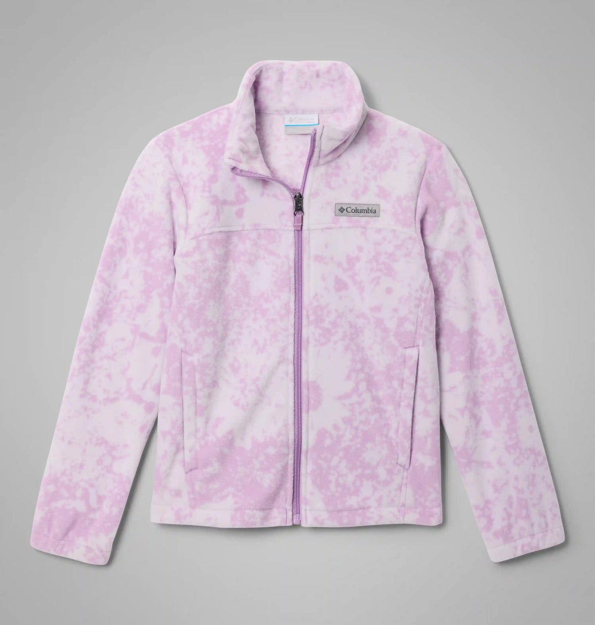 Girls' Castle Dale Printed Full Zip Fleece Jacket