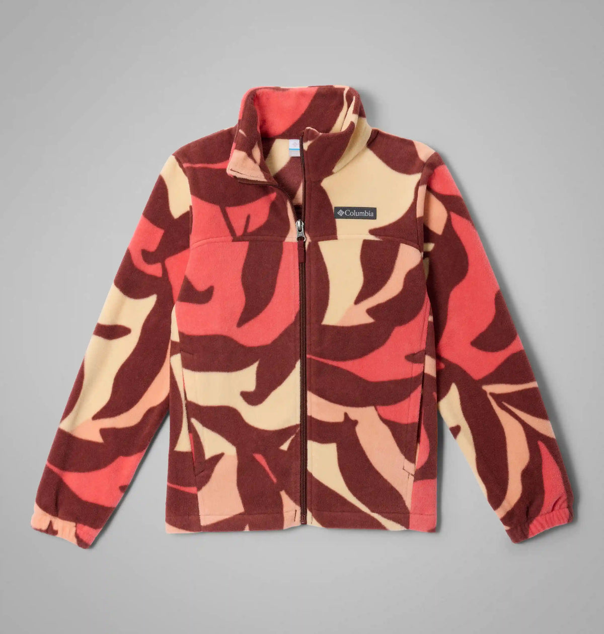 Girls' Castle Dale Printed Full Zip Fleece Jacket