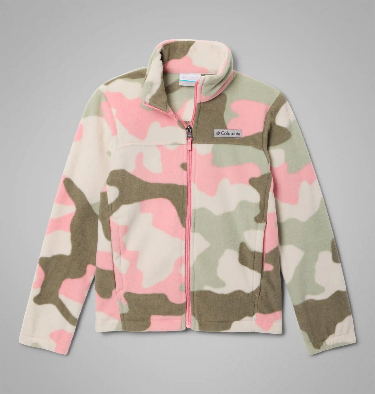 Girls' Castle Dale Printed Full Zip Fleece Jacket