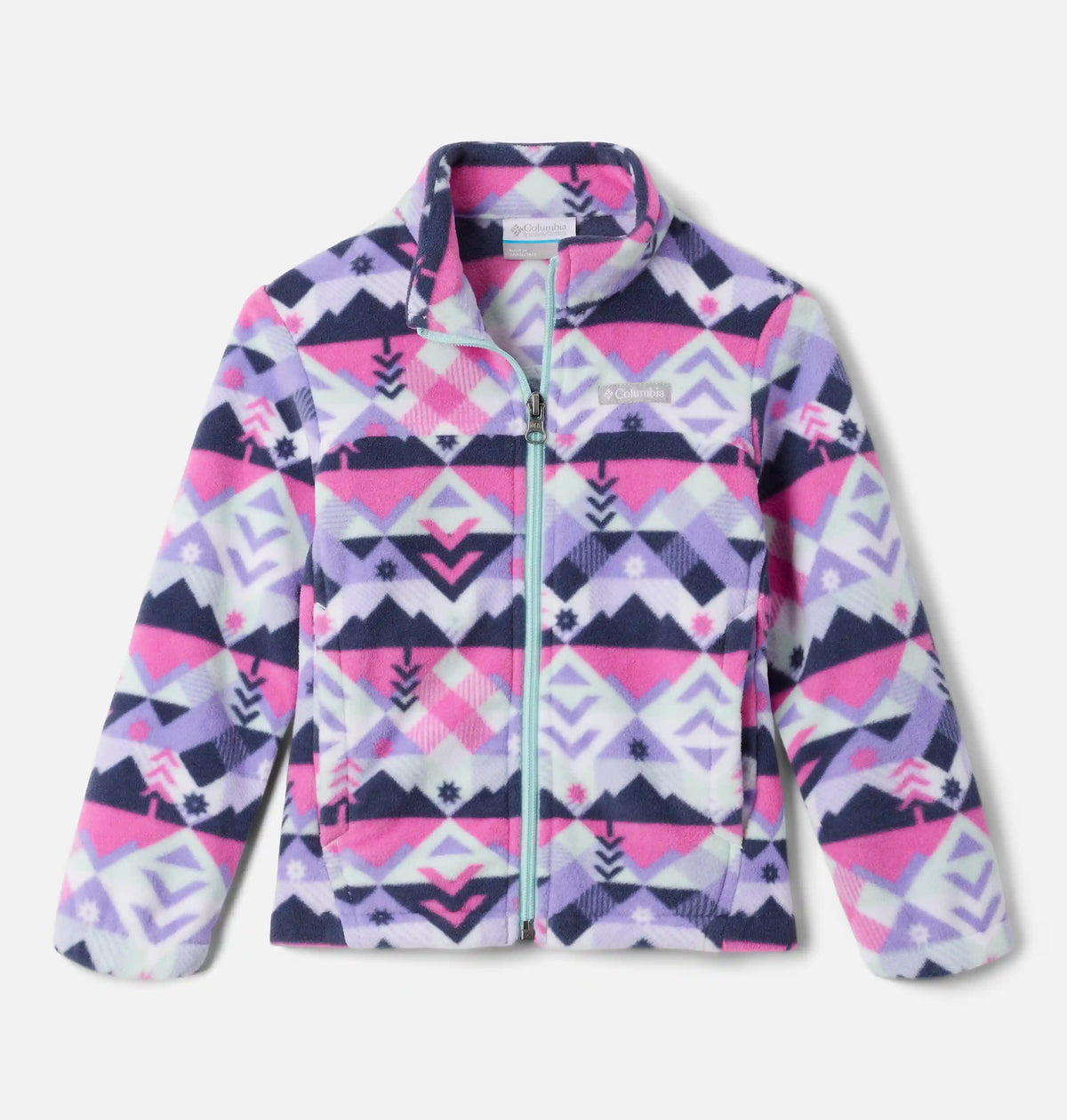 Girls' Toddler Castle Dale Printed Full Zip Fleece Jacket