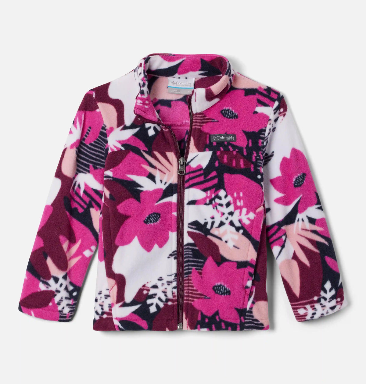 Girls' Toddler Castle Dale Printed Full Zip Fleece Jacket