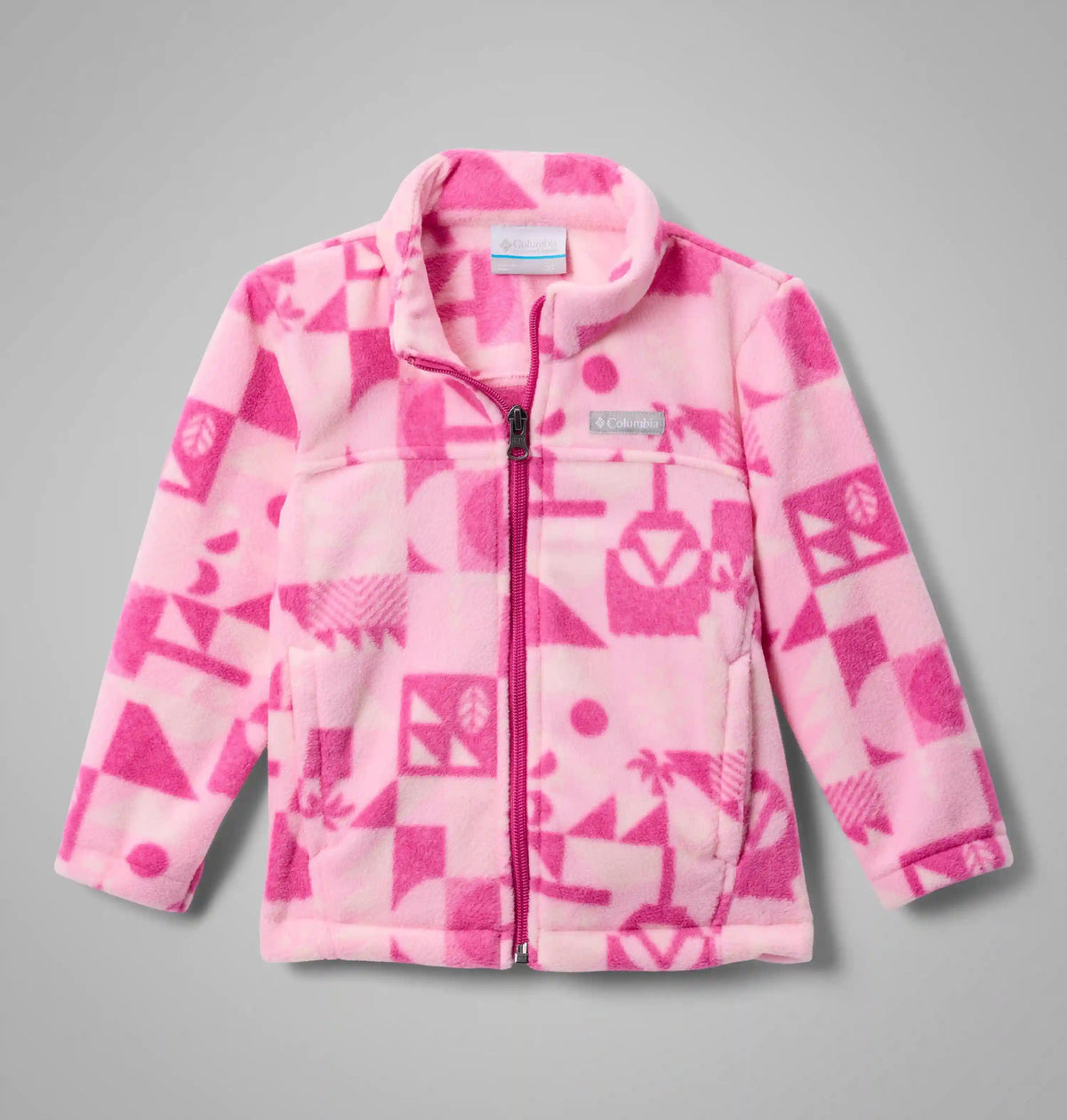 Girls' Toddler Castle Dale Printed Full Zip Fleece Jacket