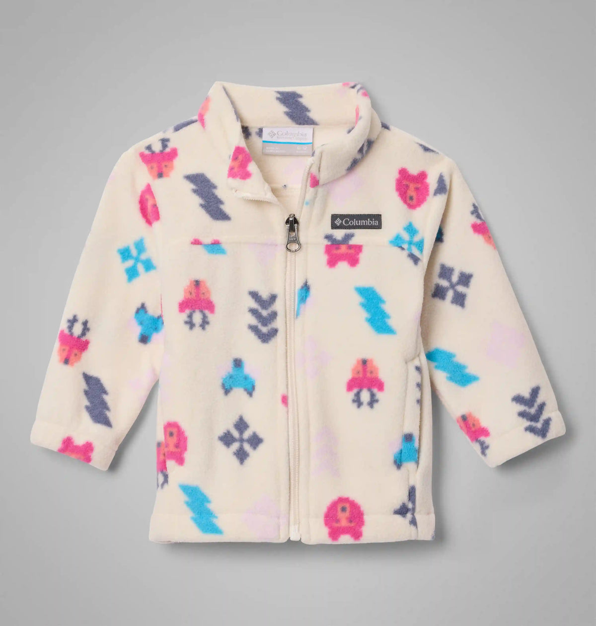 Girls' Infant Castle Dale Printed Full Zip Fleece