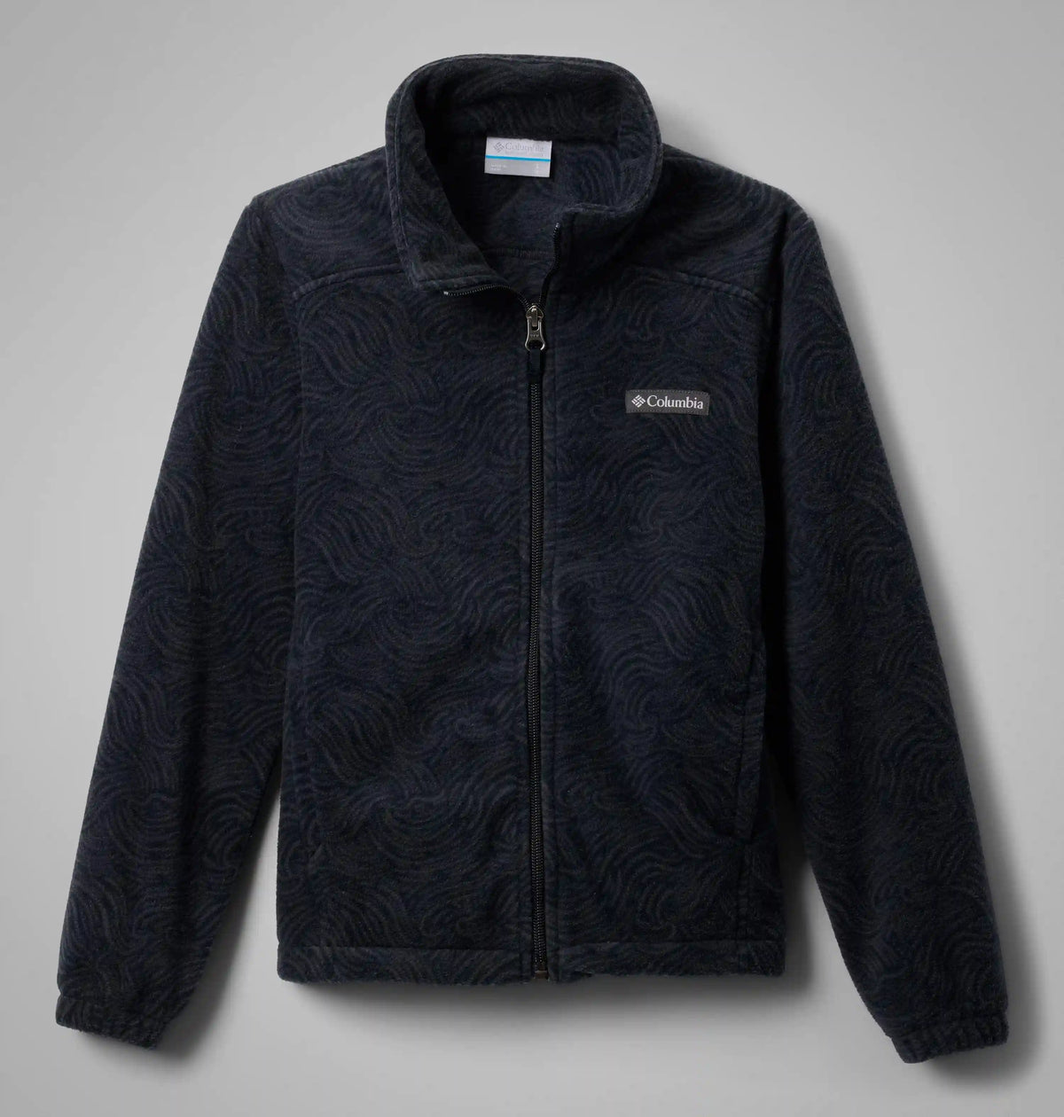 Boys' Castle Dale Printed Full Zip Fleece