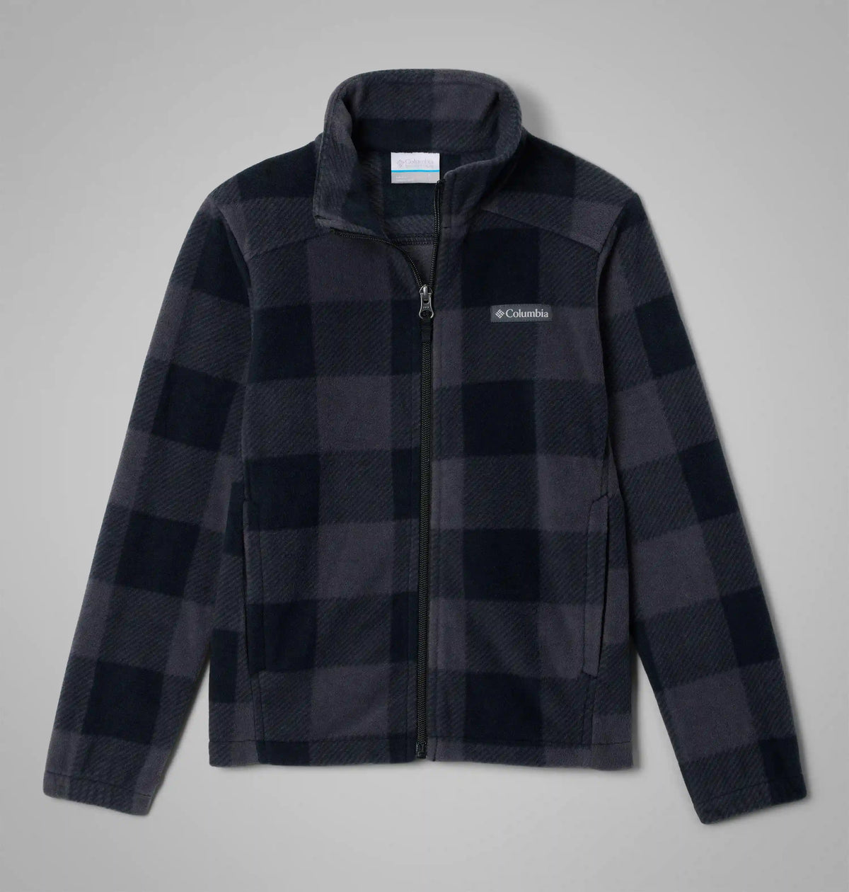 Boys' Castle Dale Printed Full Zip Fleece