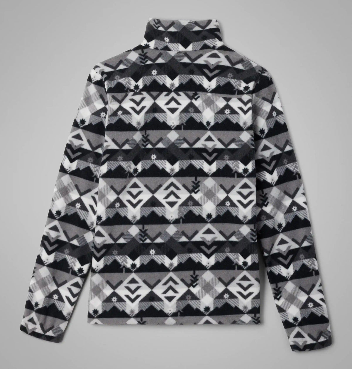 Boys' Castle Dale Printed Full Zip Fleece