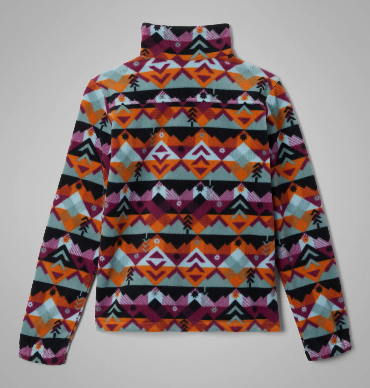 Boys' Castle Dale Printed Full Zip Fleece