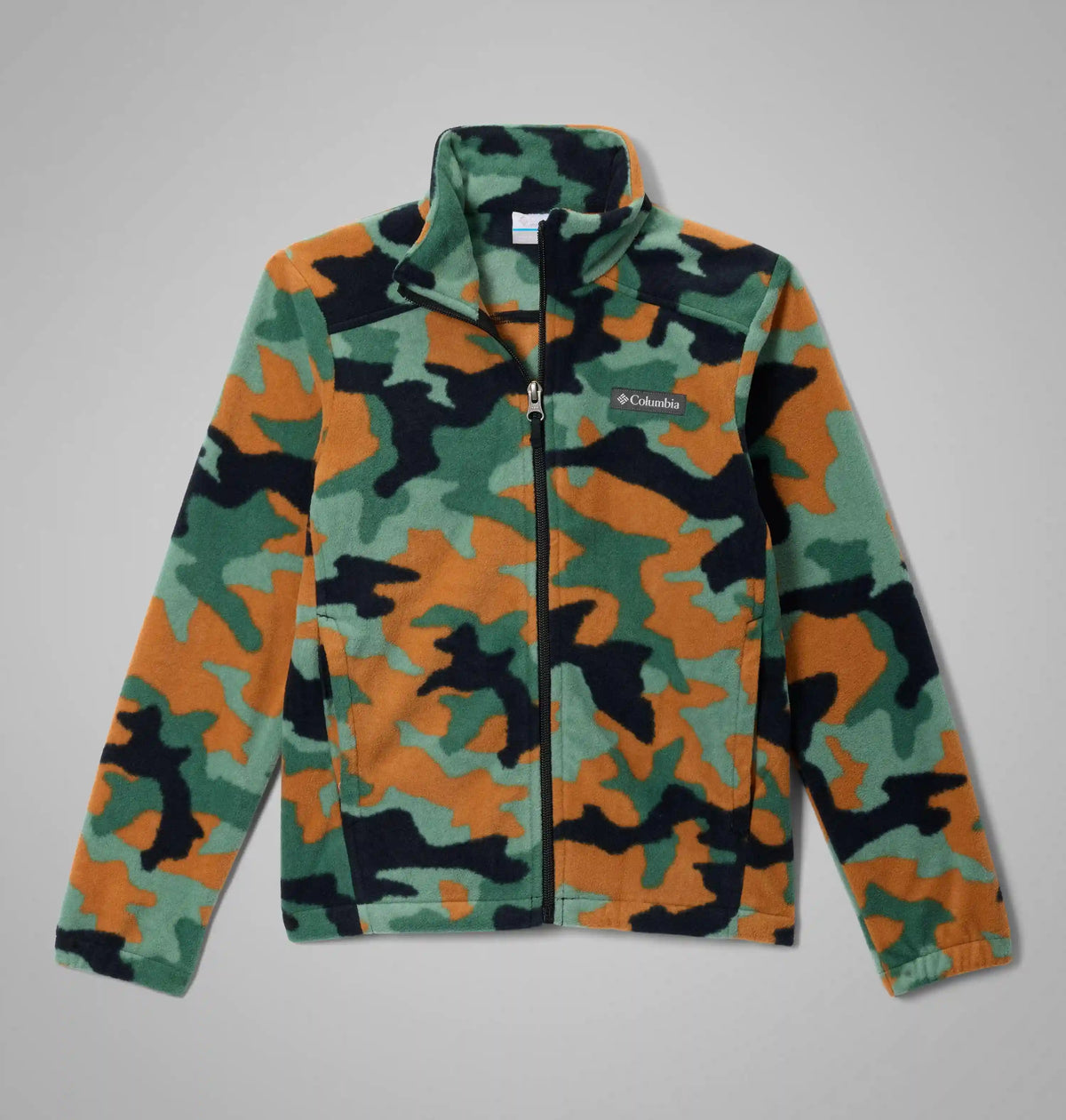Boys' Castle Dale Printed Full Zip Fleece