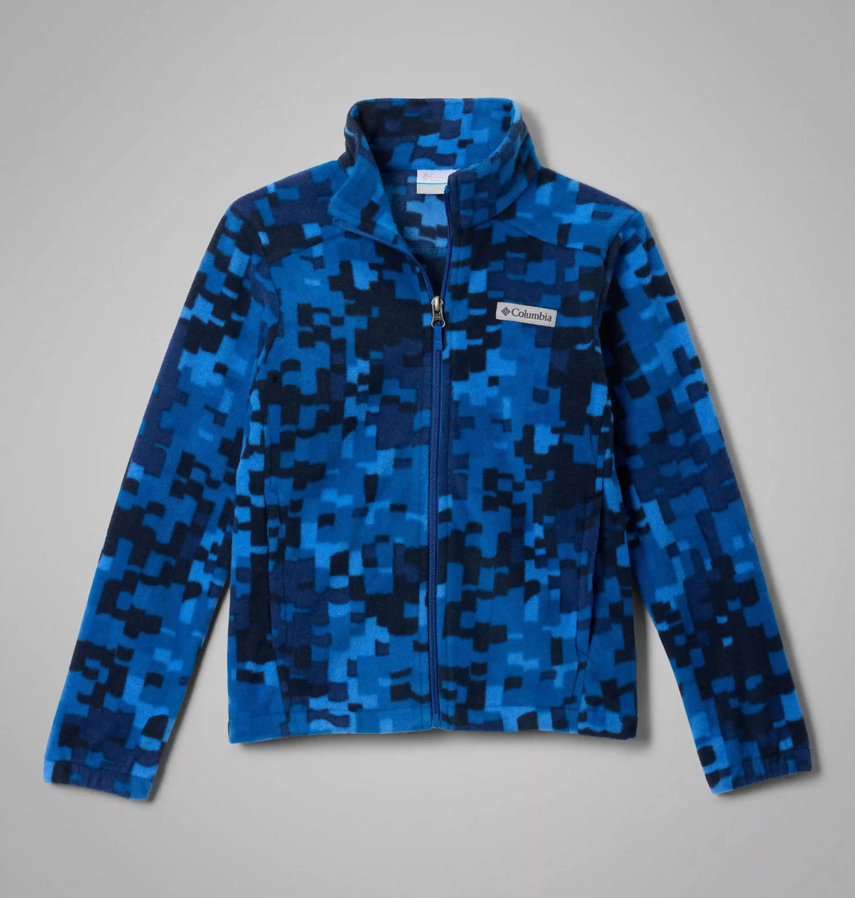 Boys' Castle Dale Printed Full Zip Fleece