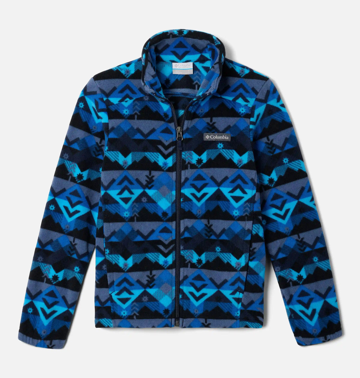 Boys' Castle Dale Printed Full Zip Fleece