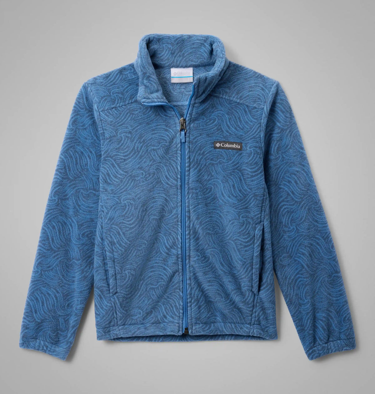 Boys' Castle Dale Printed Full Zip Fleece