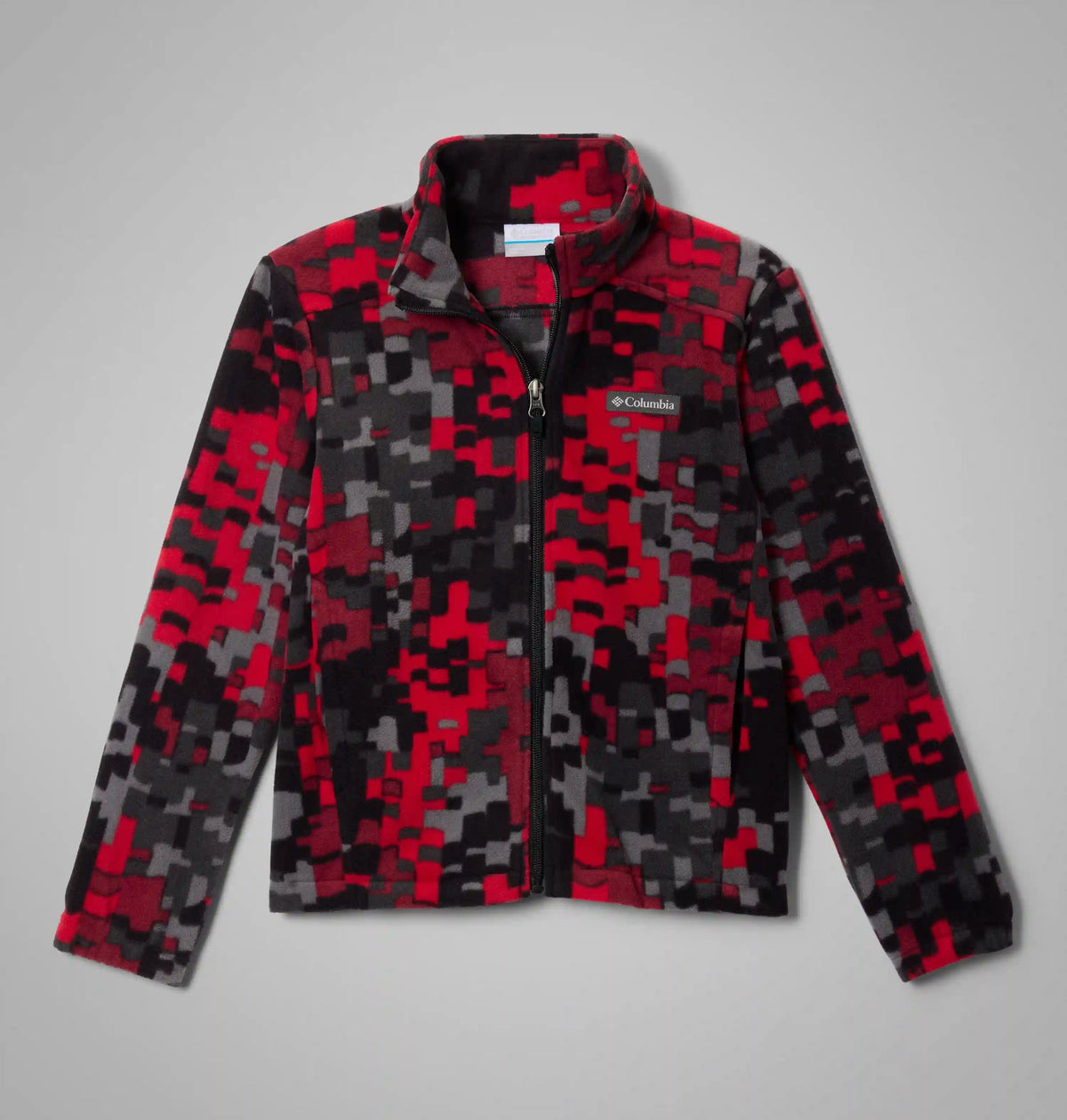 Boys' Castle Dale Printed Full Zip Fleece