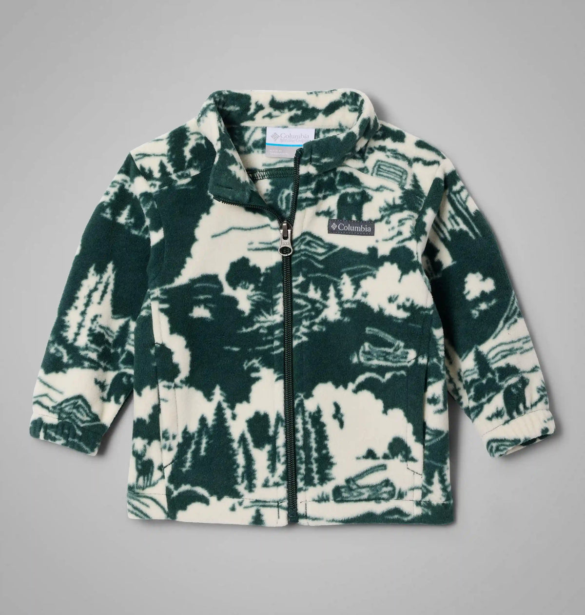 Boys' Infant Castle Dale Printed Full Zip Fleece
