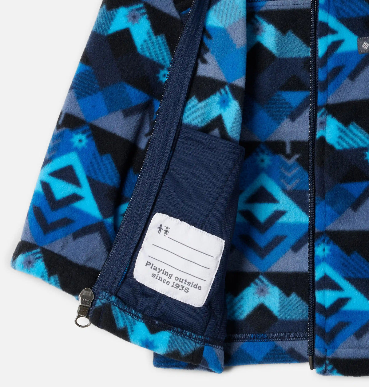 Boys' Infant Castle Dale Printed Full Zip Fleece